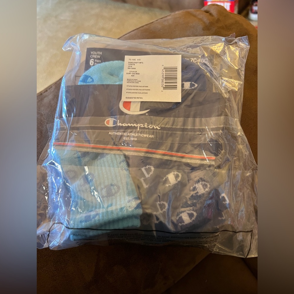 Champion Youth Crew Socks